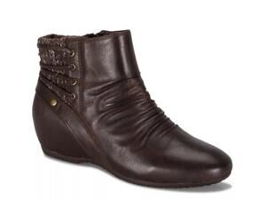 NEW! Baretraps Peanut Wedge Bootie Dark Brown US 6M
